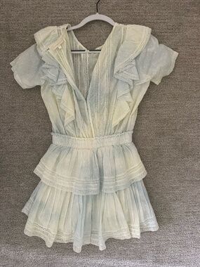 nini knit halter dress Beige Twisted Front Mini Knit Halter Dress main image 0
